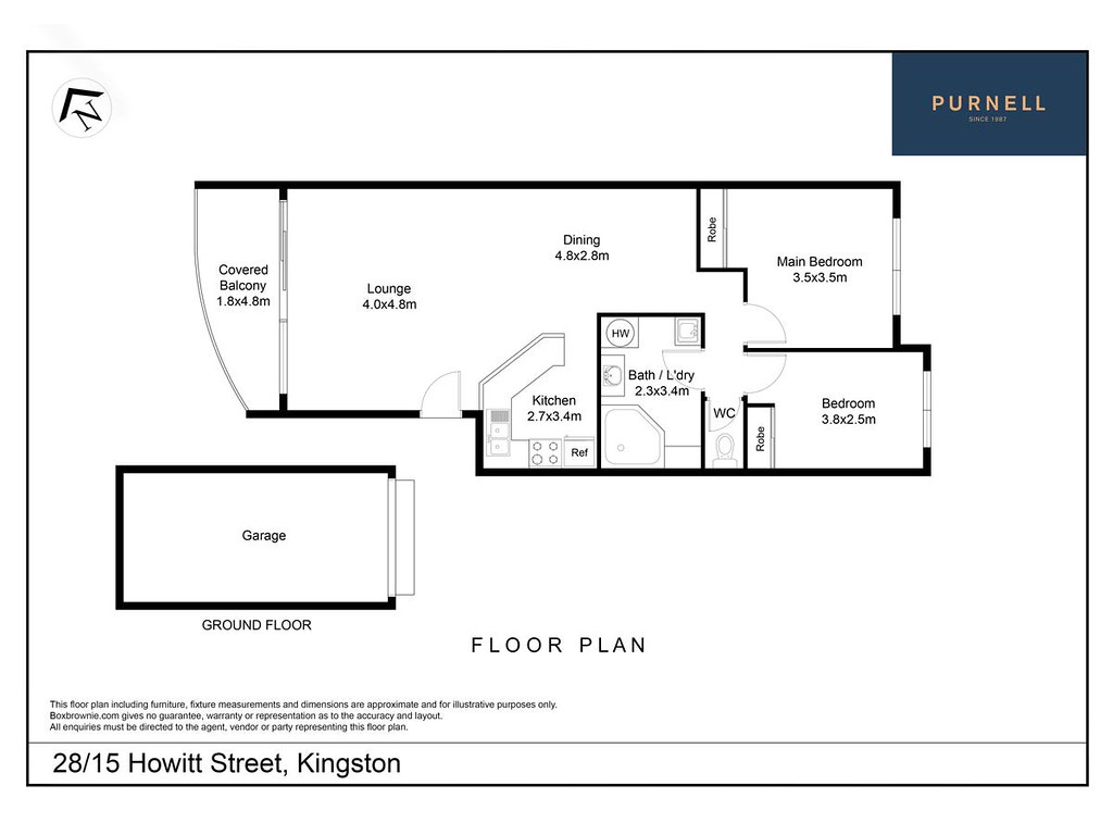 28/15 Howitt Street, Kingston ACT 2604 floorplan