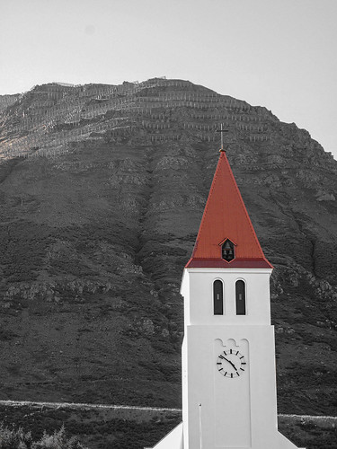 2023 (challenge No. 3 - old unpublished pics) - Day 322 - Church spire, Siglufjordur, Iceland 2017