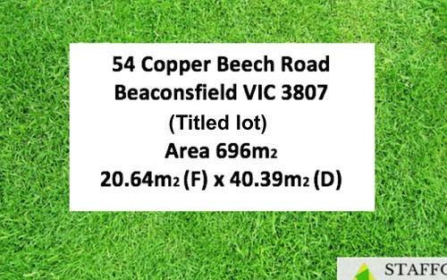 54 Copper Beech Road, Beaconsfield Vic