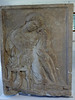 Funeral Stele, Mother & Child & Cockeral, Pydna, 5th c BC, Archaeological Museum of Dion