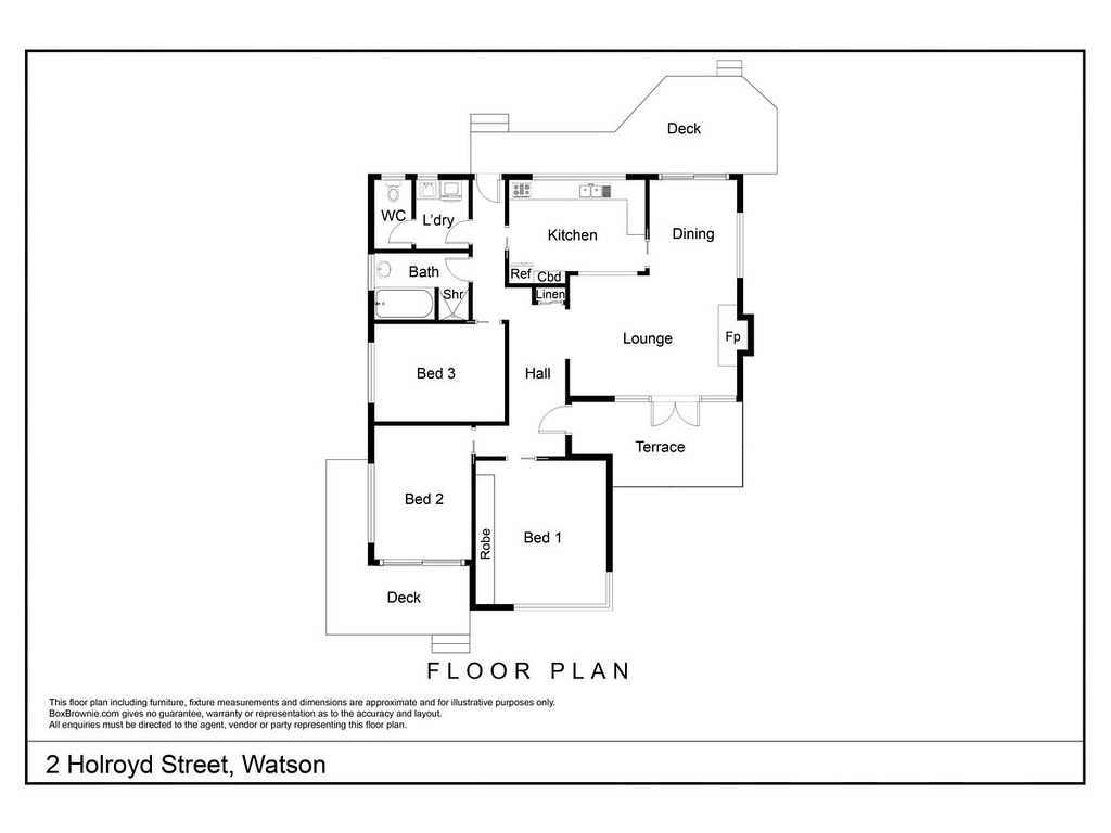 2 Holroyd Street, Watson ACT 2602 floorplan