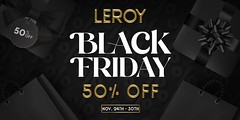 Leroy Black Friday 50% off