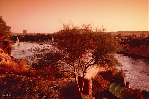 l'auditorium de l'Old Cataract  Hotel, Aswan 1989.