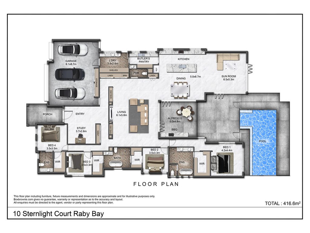 10 Sternlight Court, Raby Bay QLD 4163 floorplan