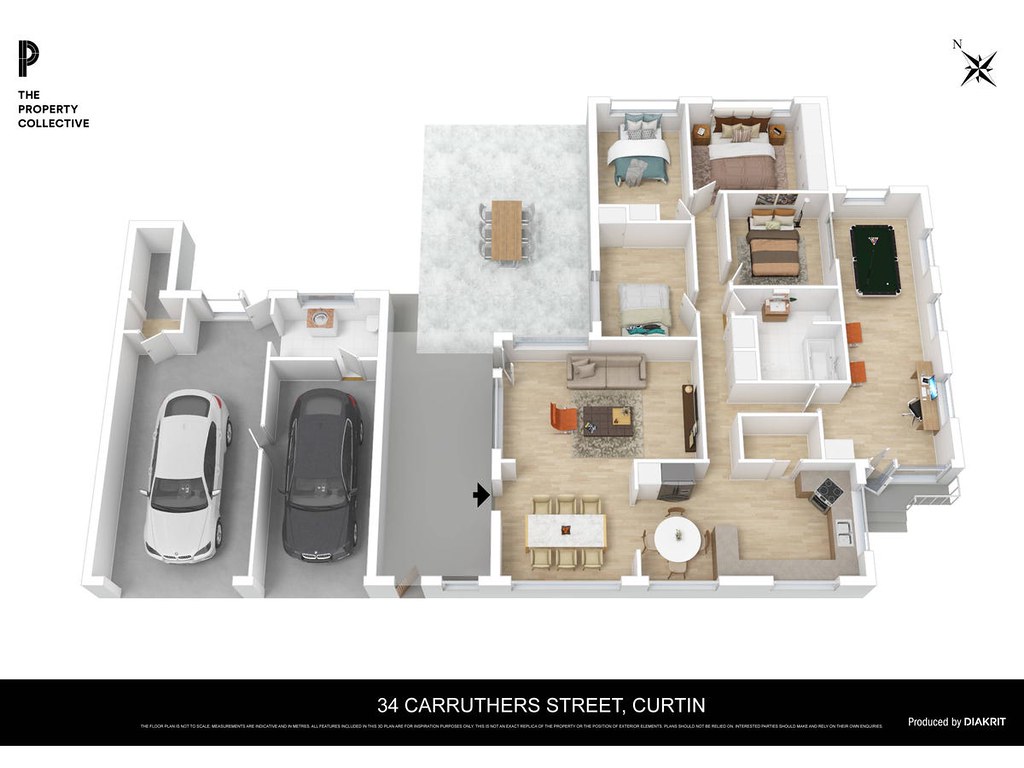 34 Carruthers Street, Curtin ACT 2605 floorplan