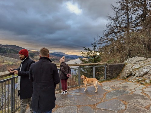 Queen's View at Loch Tummel, November 2023