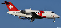 HB-JWA Bombardier CL-600-2B16 Challenger 650 REGA -Swiss Air Ambulance