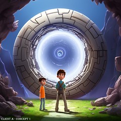 portal 1 - two boys