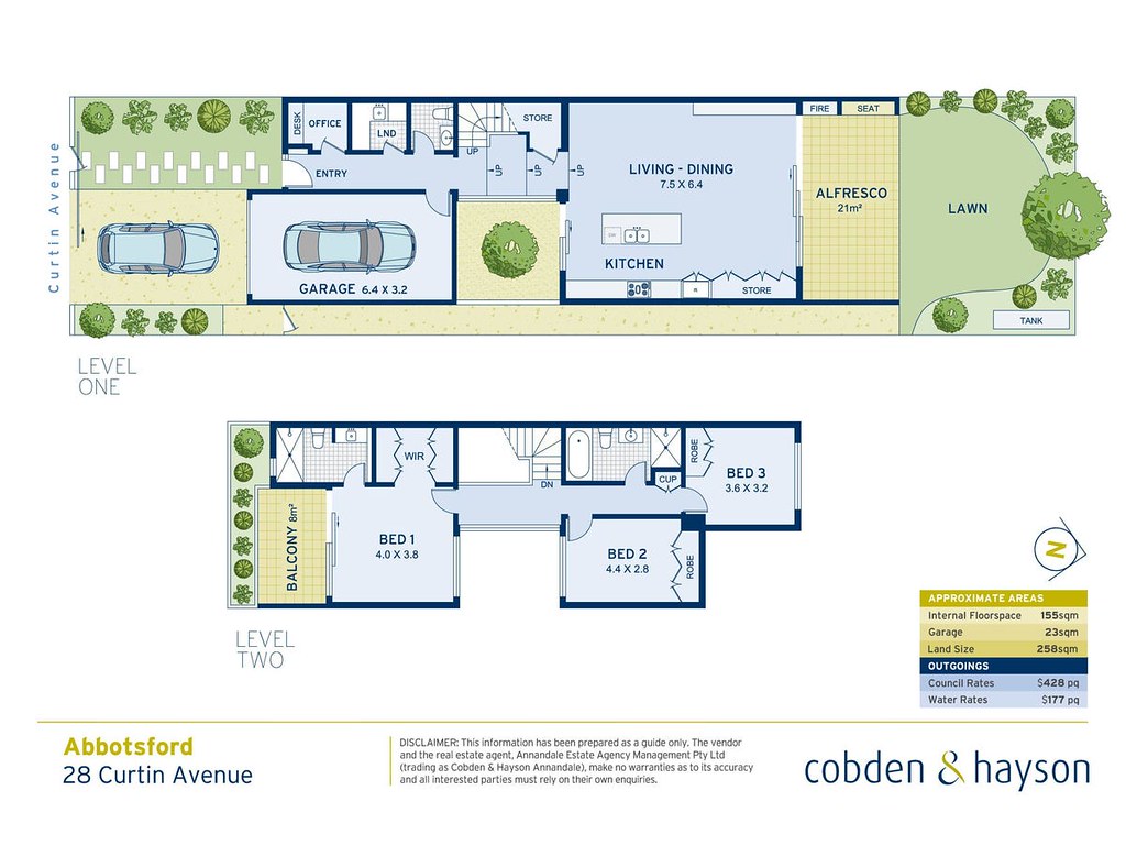 28a Curtin Avenue, Abbotsford NSW 2046 floorplan