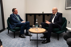 Foreign Secretary David Cameron attends COP28