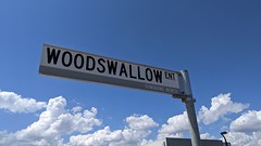 Woodswallow Entrance street sign as part of Pace residential development, Sunshine North