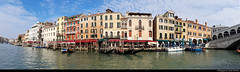 Panoramic View from Riva del Ferro, Venice, Italy