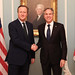 Foreign Secretary David Cameron visits Washington D.C.