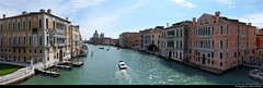 Panoramic View from Ponte dell'Accademia, Venice, Italy