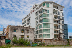 A modern apartment building in Jomtien,Thailand