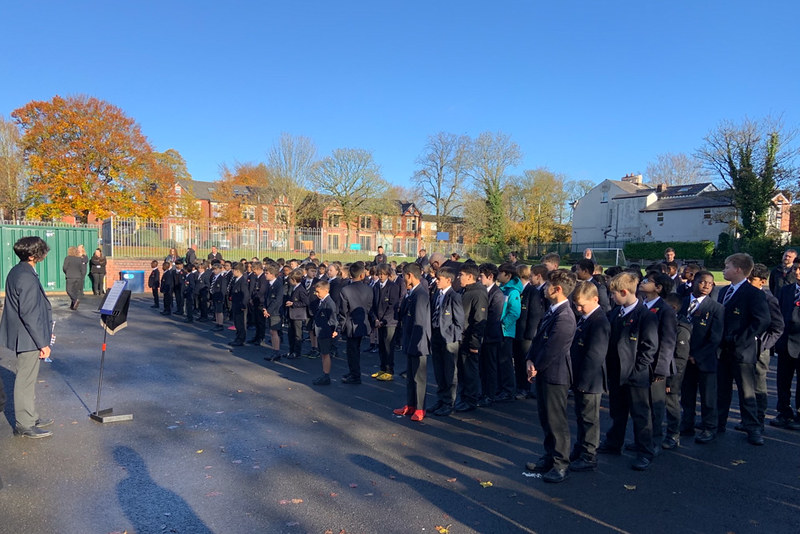 Junior Boys&#039; Remembrance Assembly