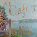 Terrace cafe sign
