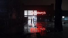 Rainy Night Grocery Run