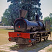The locomotive "Ballaarat" at Busselton, Western Australia, February 1966