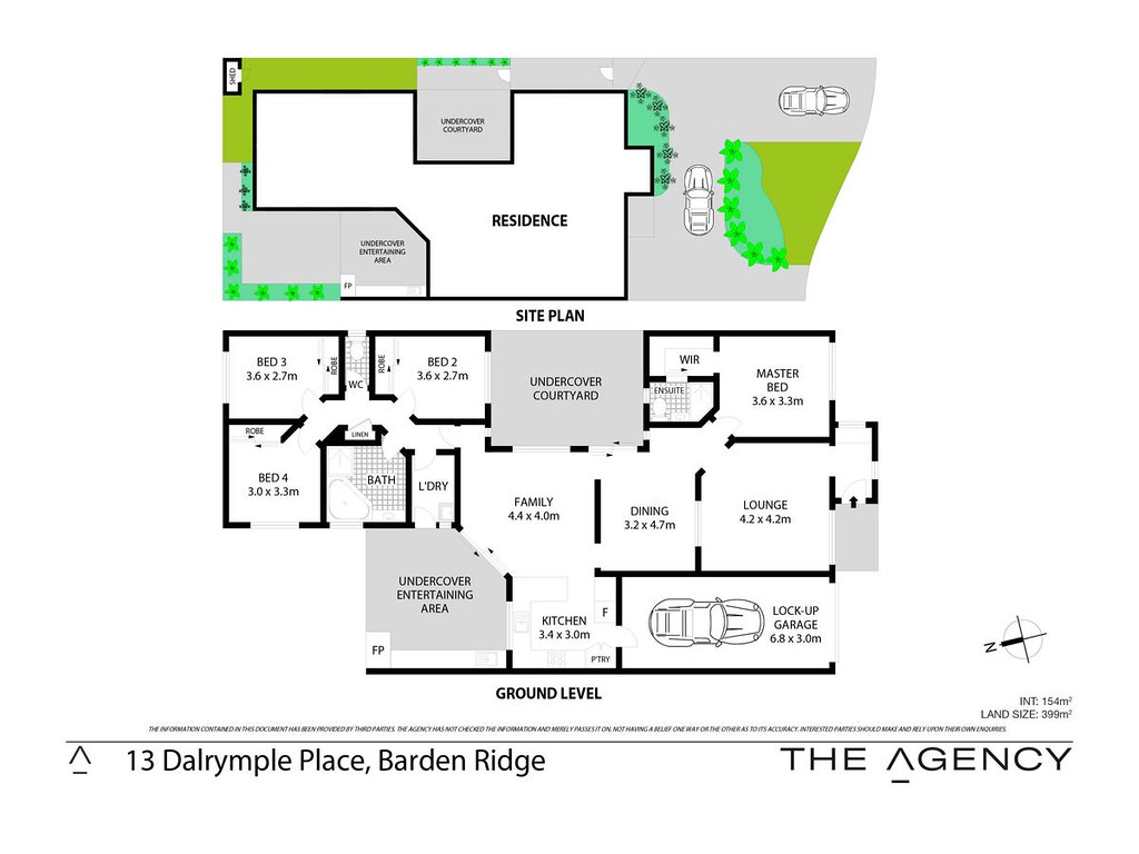 13 Dalrymple Place, Barden Ridge NSW 2234 floorplan