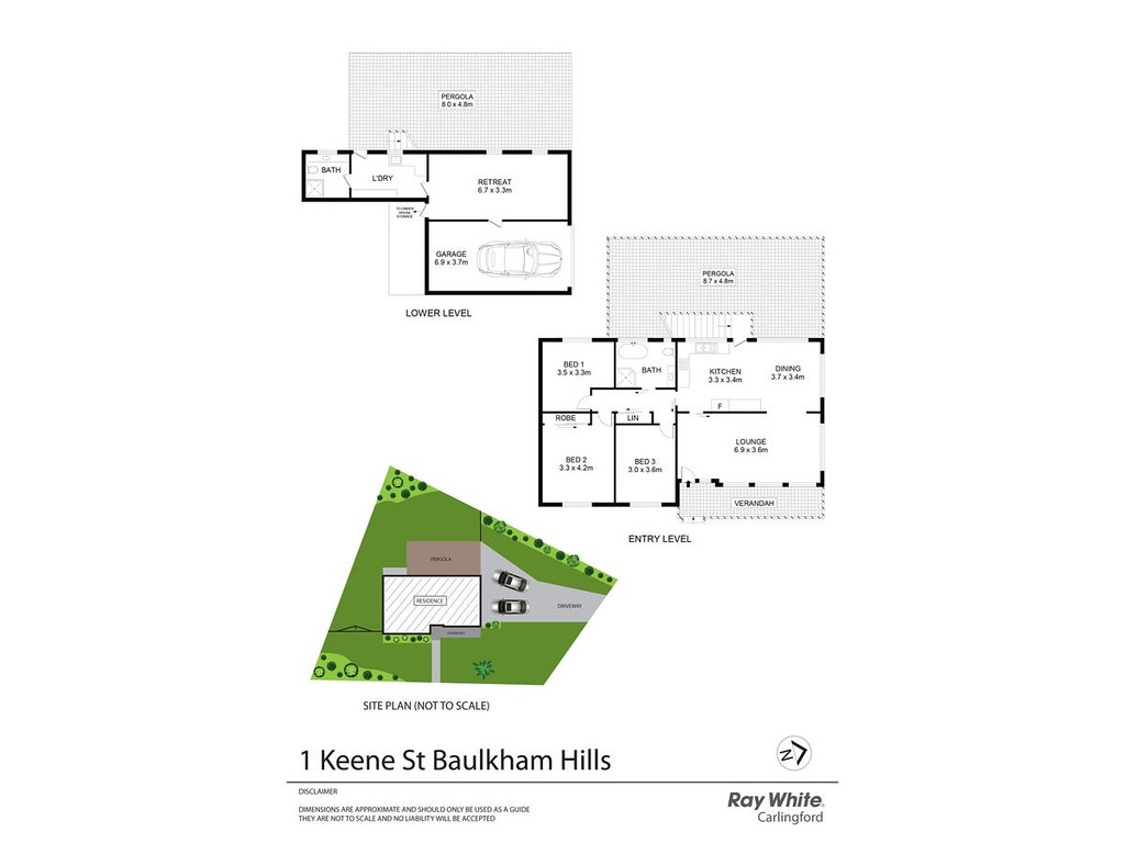 1 Keene Street, Baulkham Hills NSW 2153 floorplan