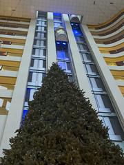 Christmas Tree in Hotel Lobby-2