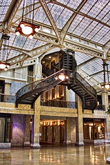 Chicago Illinois - America -  ~ Rookery Building ~ Interior Exit - Lobby - Staircase