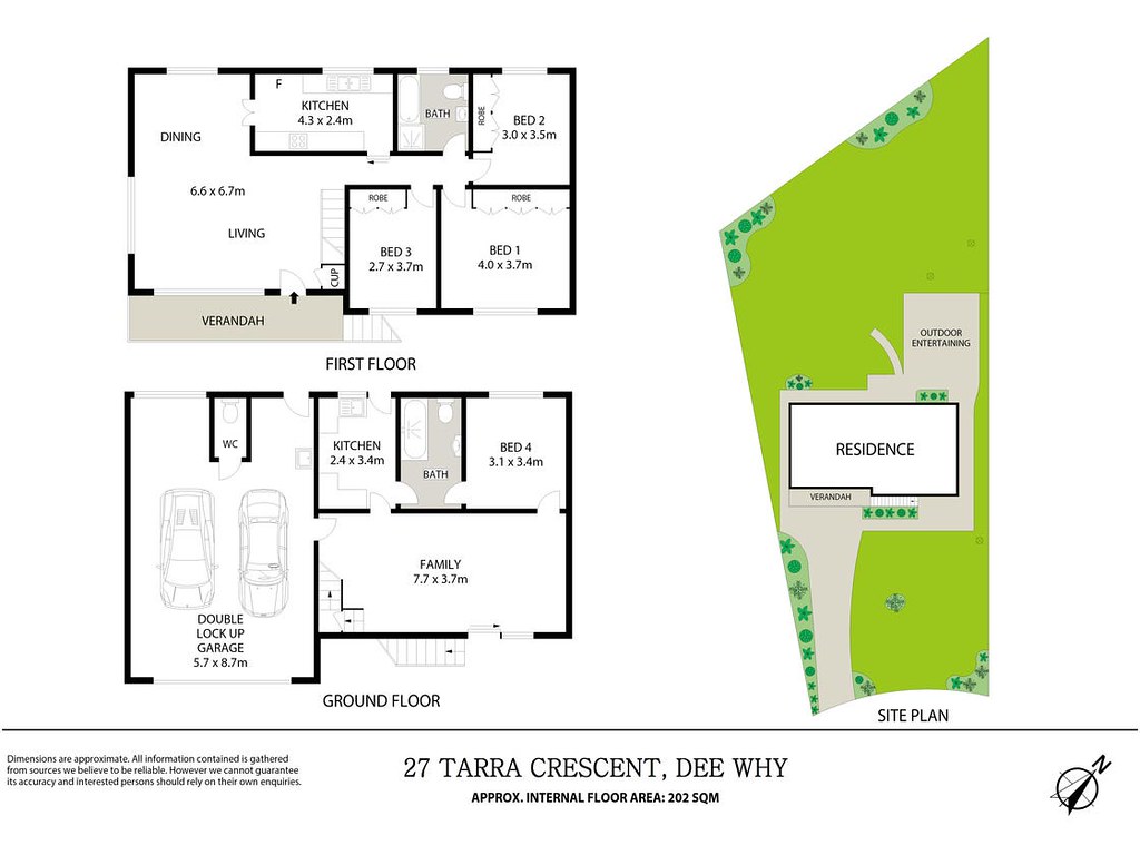 27 Tarra crescent, Dee Why NSW 2099 floorplan