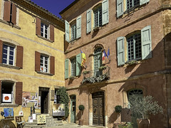 Roussillon in the Luberon, France