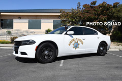 🚔 California Highway Patrol (CHP) White Dodge Charger slicktop car