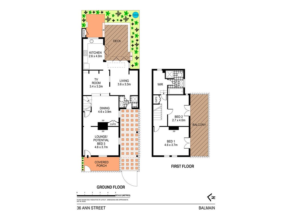 36 Ann Street, Balmain NSW 2041 floorplan