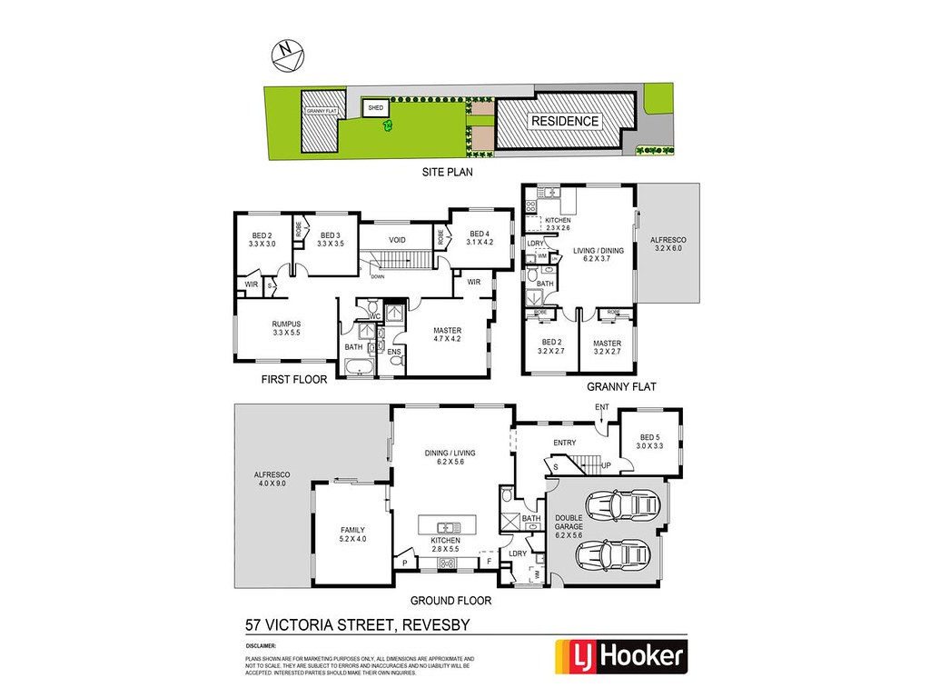 57 Victoria Street, Revesby NSW 2212 floorplan