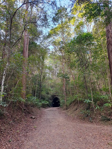 Approaching the old Dularcha rail tunnel
