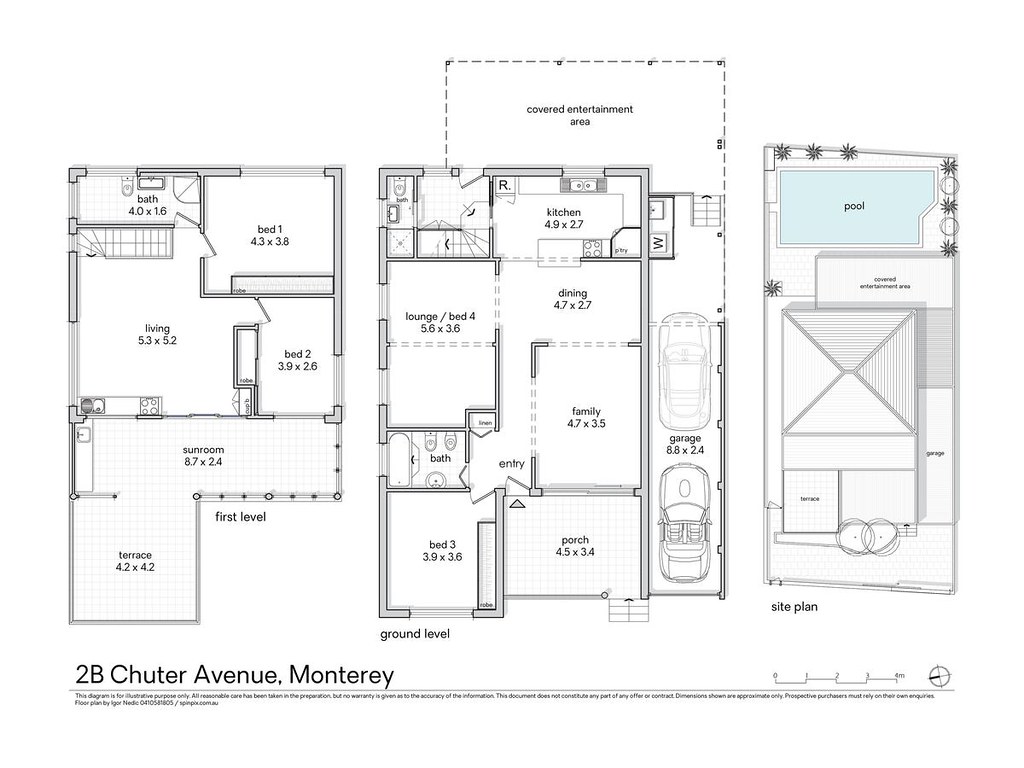 2B Chuter Avenue, Monterey NSW 2217 floorplan