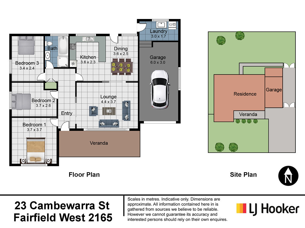 23 Cambewarra Road, Fairfield West NSW 2165 floorplan