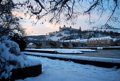 Würzburg im Schnee