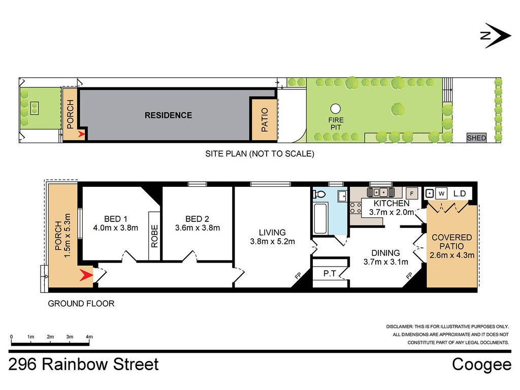 296 Rainbow Street, Coogee NSW 2034 floorplan