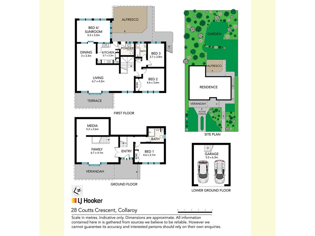 28 Coutts Crescent, Collaroy NSW 2097 floorplan