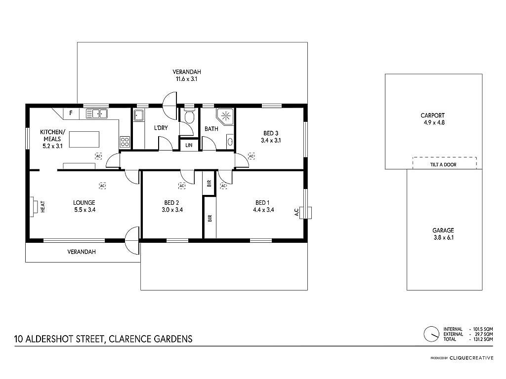 10 Aldershot Street, Clarence Gardens SA 5039 floorplan