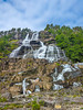 Tvindefossen, waterfall in Norway-093152361