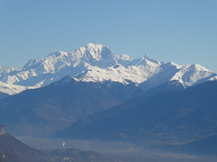 Mont Blanc @ Roche du Guet @ La Thuile