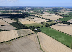 Aerial image: St Margaret's Church in Witton - Norfolk