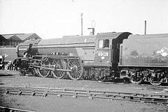 Peppercorn Class A1 4-6-2 60128 BONGRACE at Doncaster works.