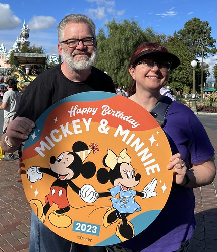 Tracey and Scott on Mickey and Minnie's Birthday • <a style="font-size:0.8em;" href="http://www.flickr.com/photos/28558260@N04/53440177133/" target="_blank">View on Flickr</a>