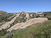1631 It was hot as I climbed up and out of Escondido Canyon into the central part of Vasquez Rocks Park