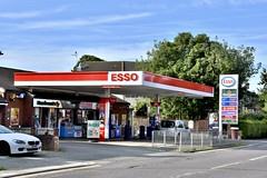 Esso, Main Street Crawcrook Northumberland 2023.