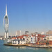 Entering Portsmouth (England) Harbour