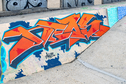 Graffiti au Skatepark - Le Havre