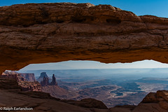 Framed by Mesa Arch