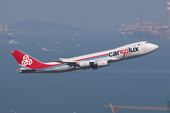 LX-VCC, Boeing 747-8F, Cargolux, Hong Kong